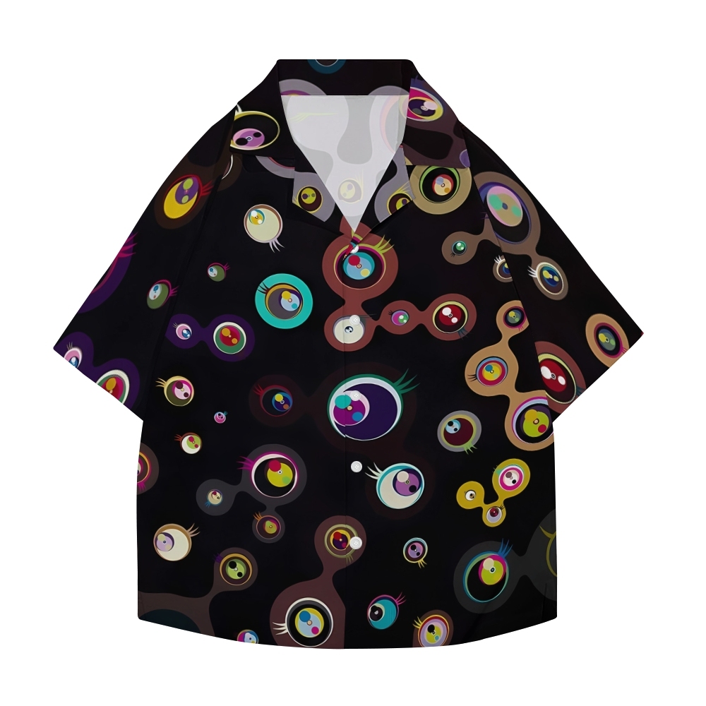 TM Eyes Japanese Style Camp Shirt