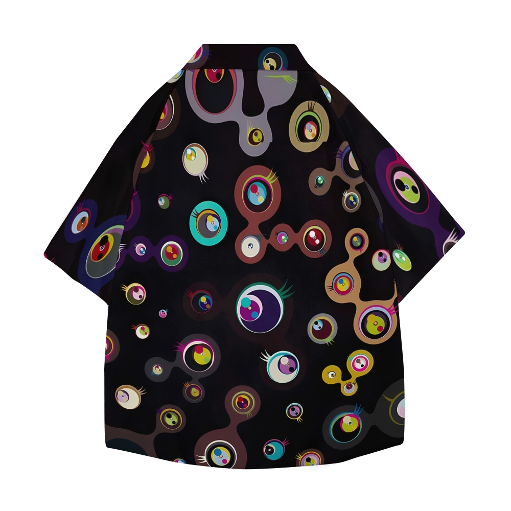 TM Eyes Japanese Style Camp Shirt