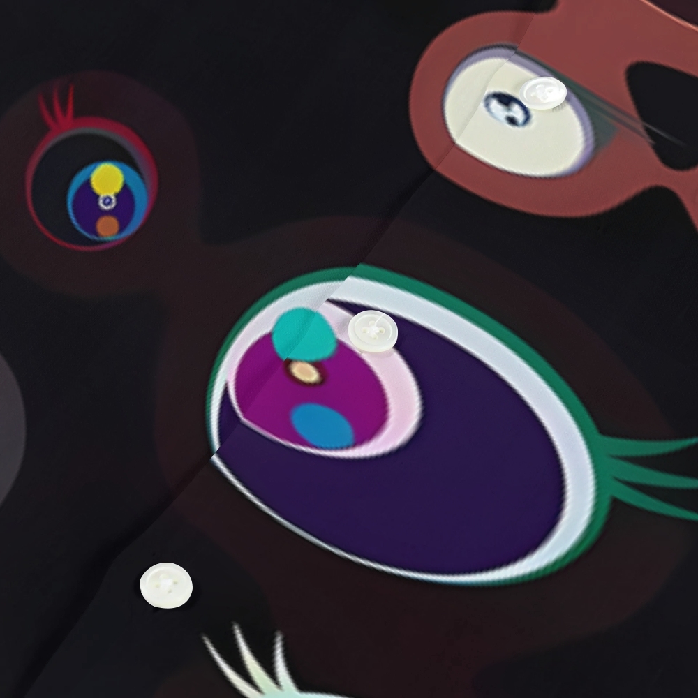 TM Eyes Japanese Style Camp Shirt