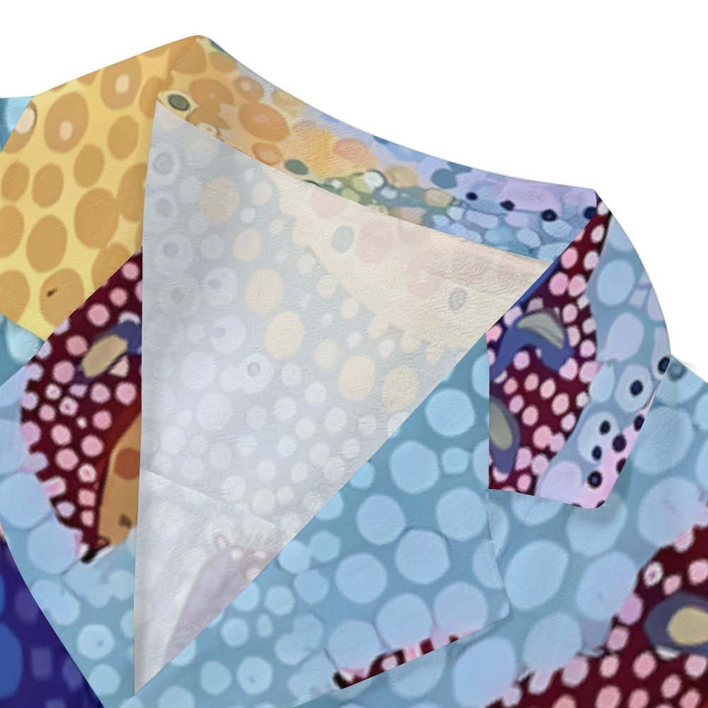 Yayoi Kusama Pumpkin Japanese Style Camp Shirt