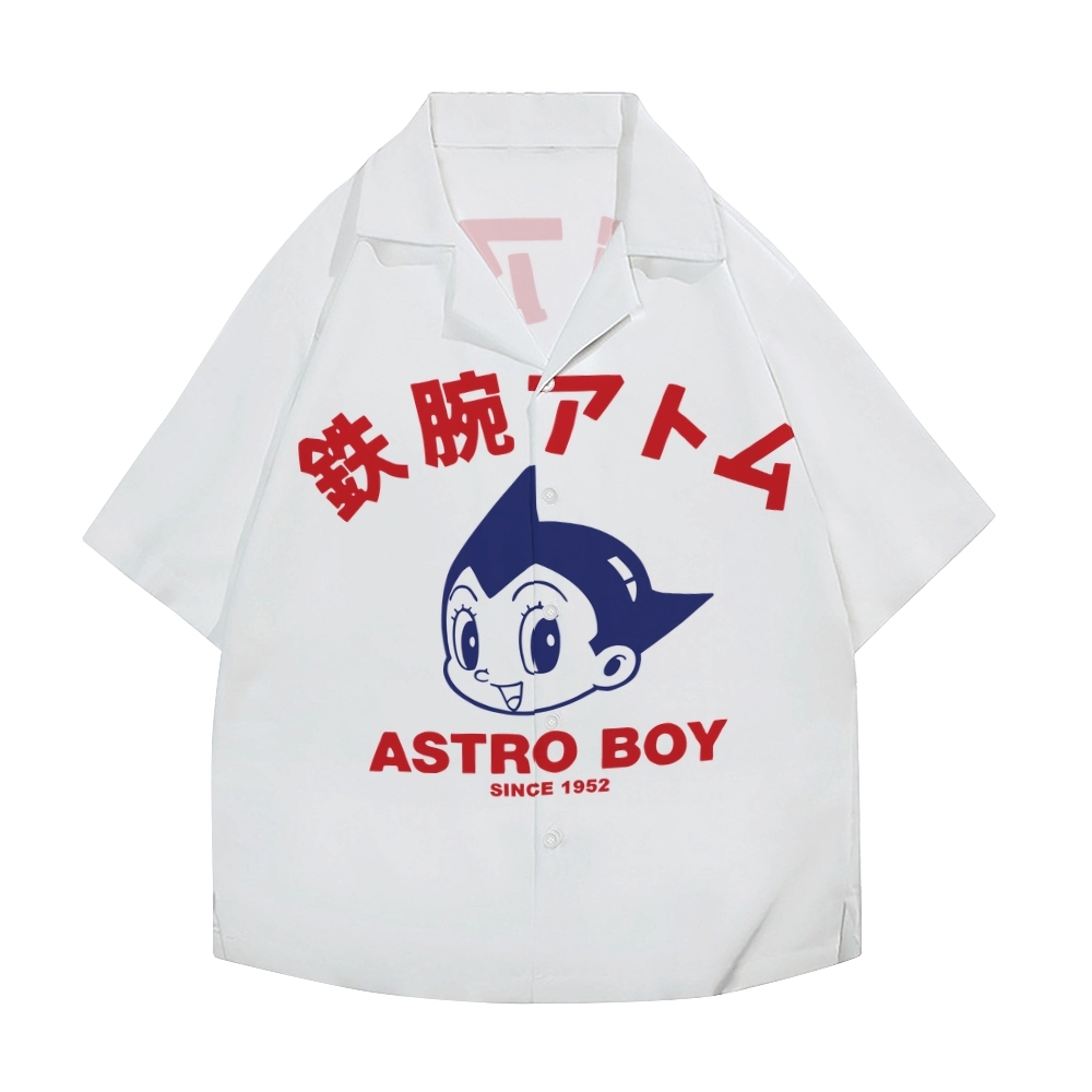 Astro Boy Japanese Style Camp Shirt