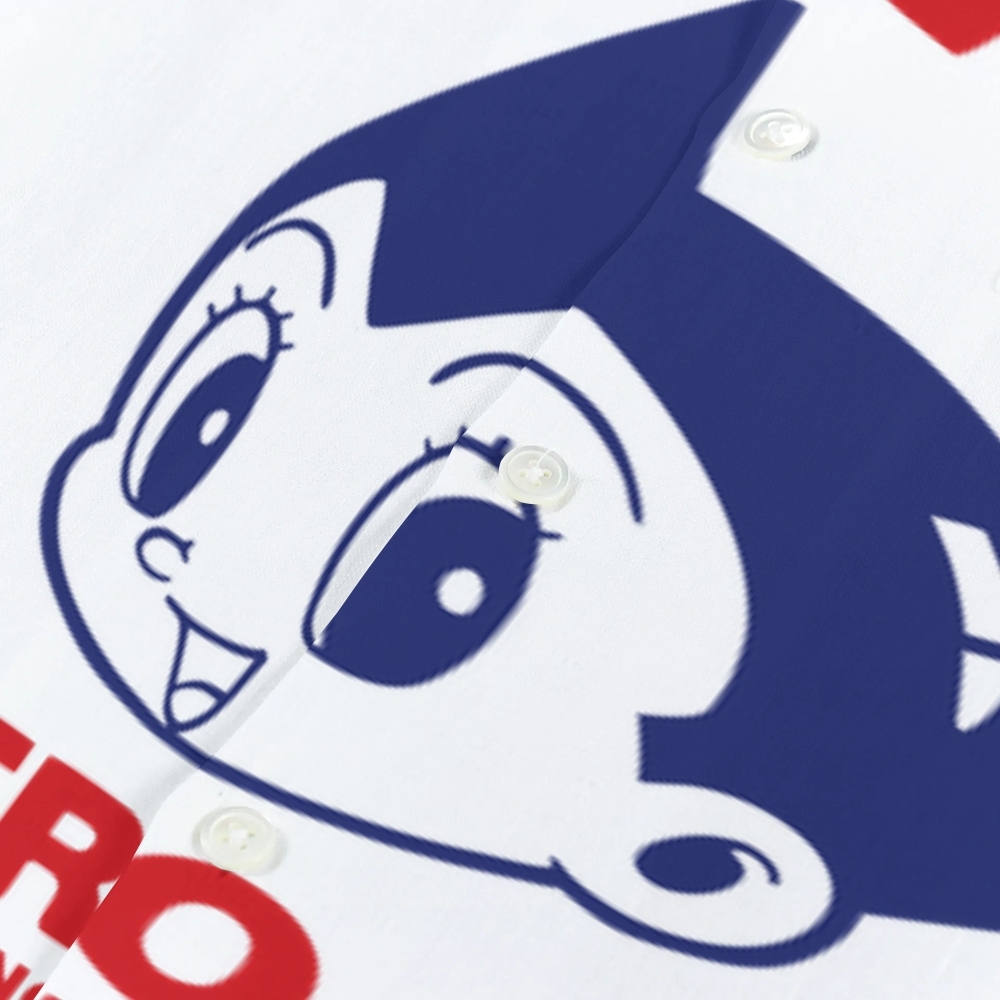 Astro Boy Japanese Style Camp Shirt