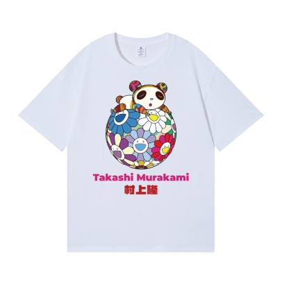 TM Panda Sunflower Japanese Style Classic Tee
