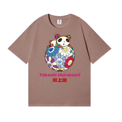 TM Panda Sunflower Japanese Style Classic Tee