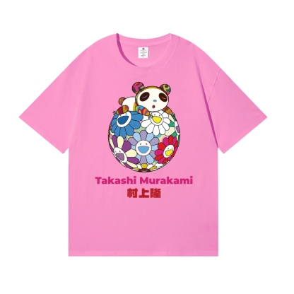 TM Panda Sunflower Japanese Style Classic Tee