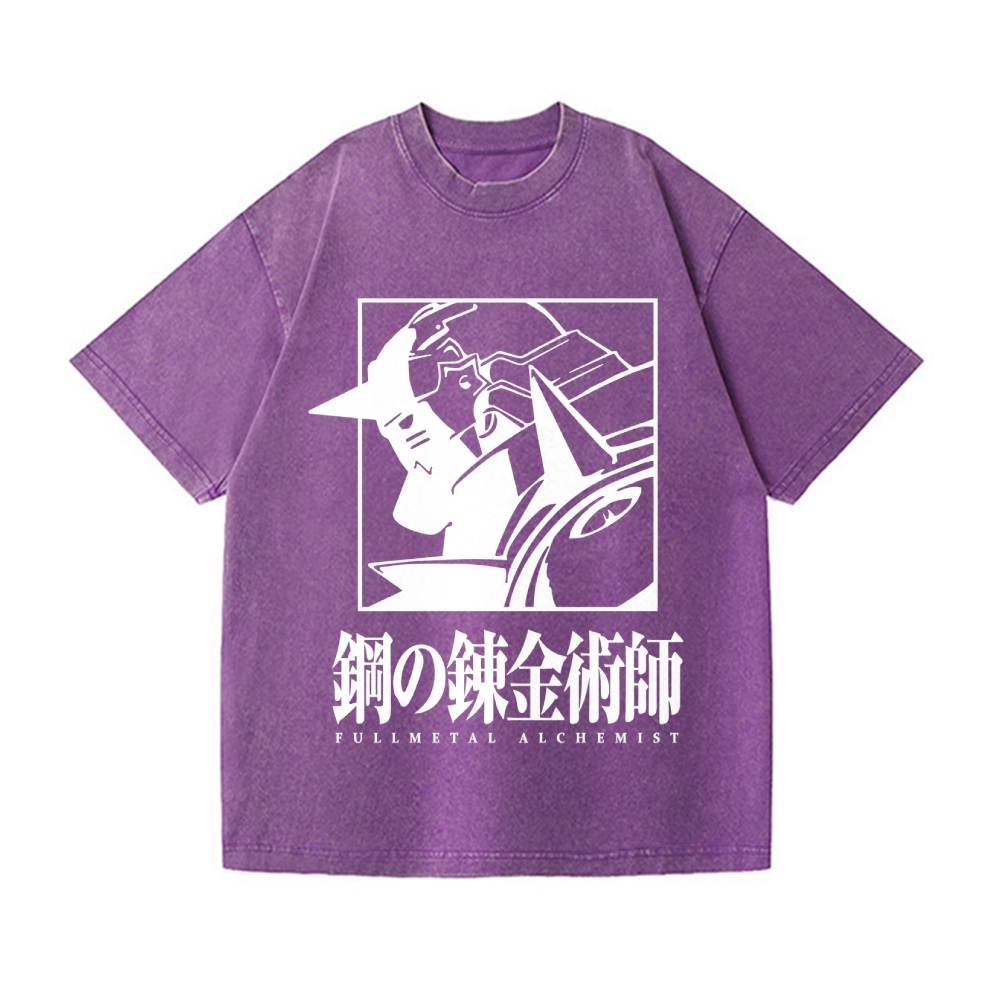 Fullmetal Alchemist Vintage Wash Japanese Design T-Shirt