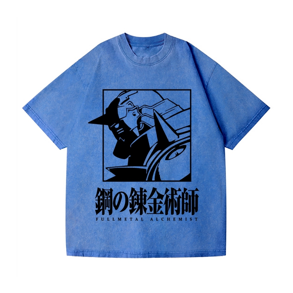 Fullmetal Alchemist Vintage Wash Japanese Design T-Shirt