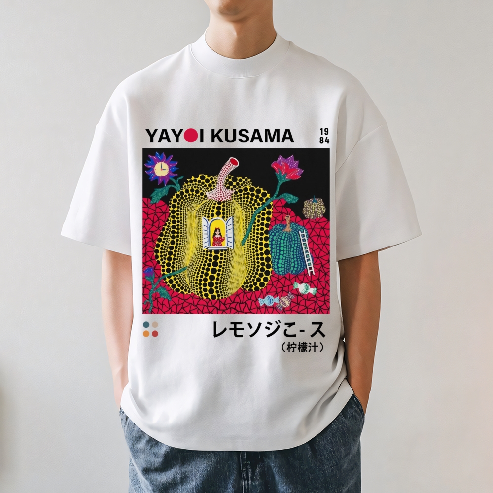 Yayoi Kusama Pumpkins Japanese Style Classic Tee