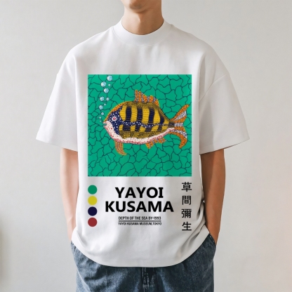 Yayoi Kusama Fish Japanese Style Classic Tee
