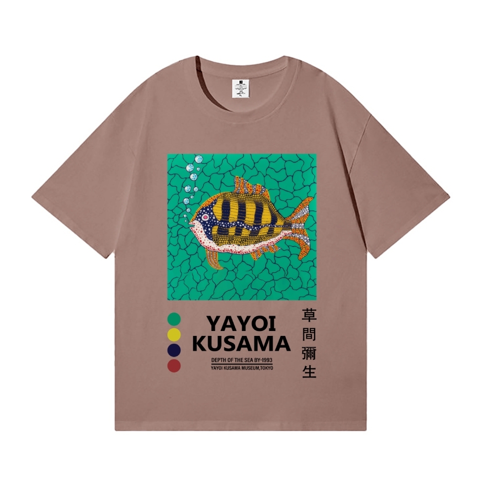 Yayoi Kusama Fish Japanese Style Classic Tee