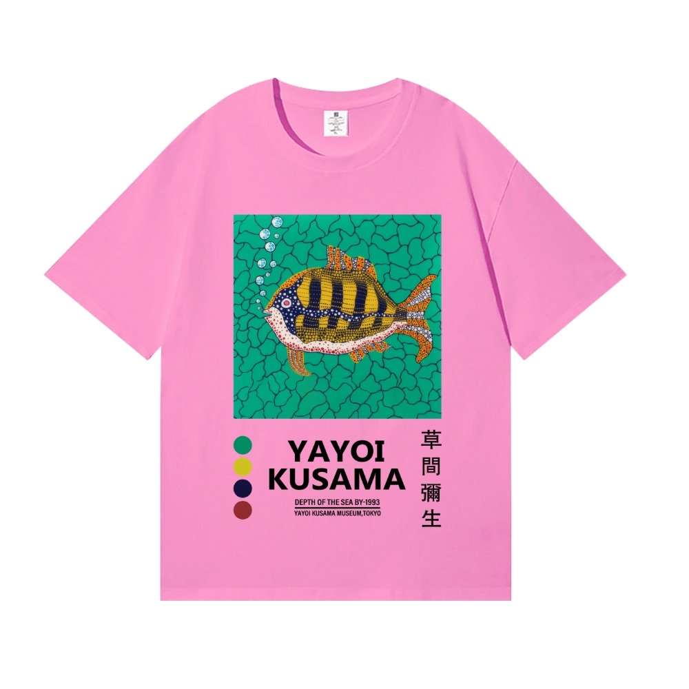 Yayoi Kusama Fish Japanese Style Classic Tee