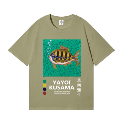 Yayoi Kusama Fish Japanese Style Classic Tee