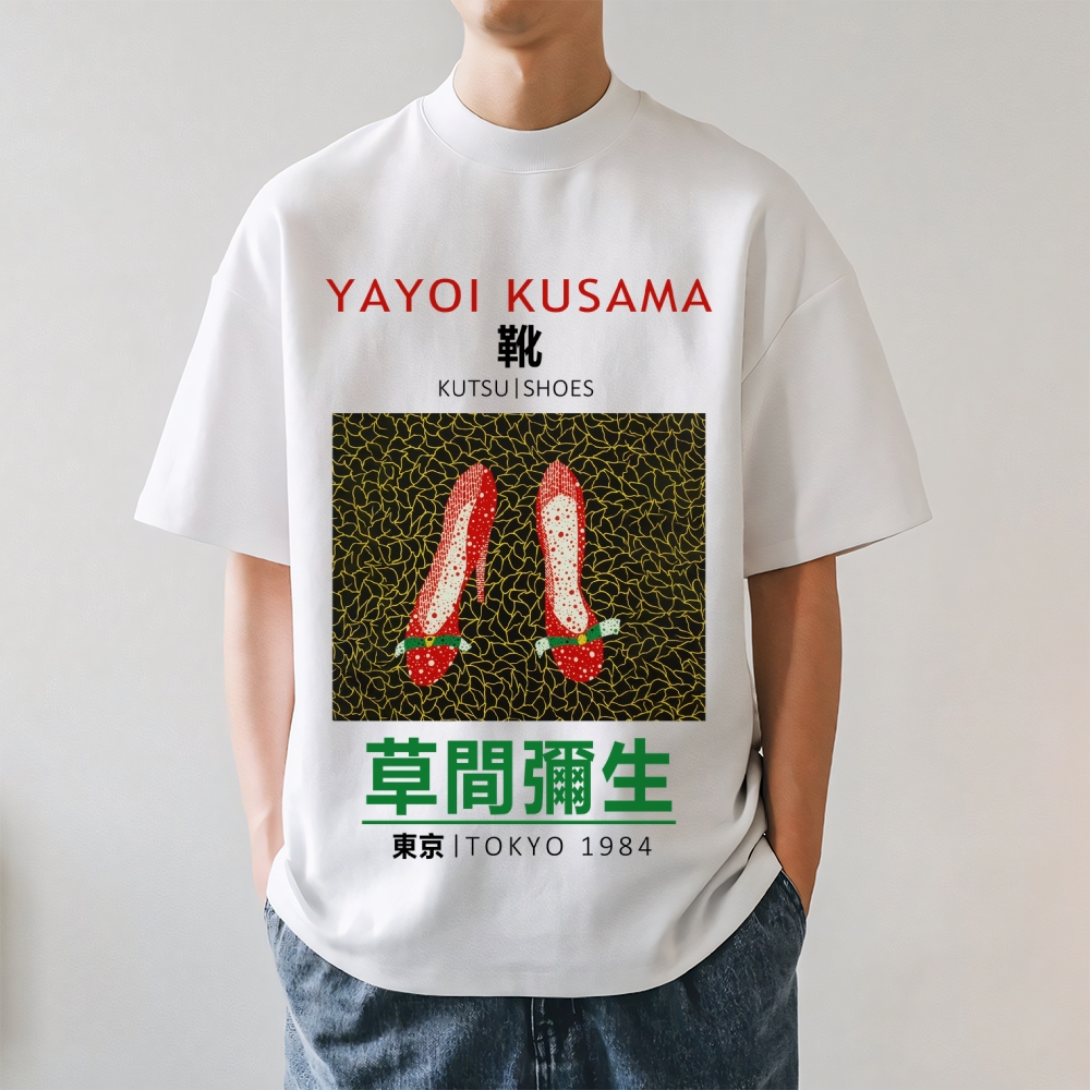 Yayoi Kusama Shoes Japanese Style Classic Tee