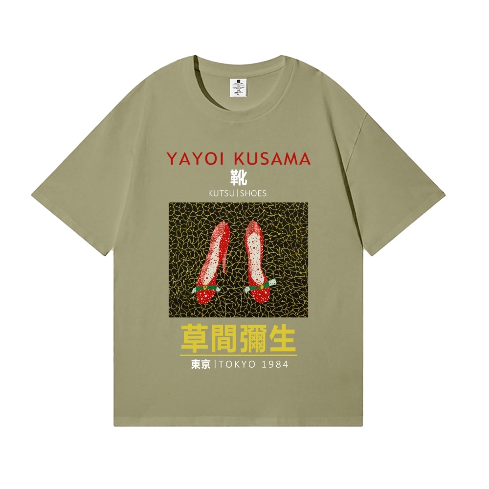 Yayoi Kusama Shoes Japanese Style Classic Tee