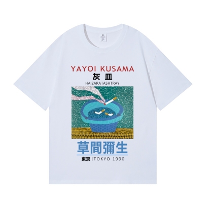 Yayoi Kusama Dots Ashtray Japanese Style Classic Tee