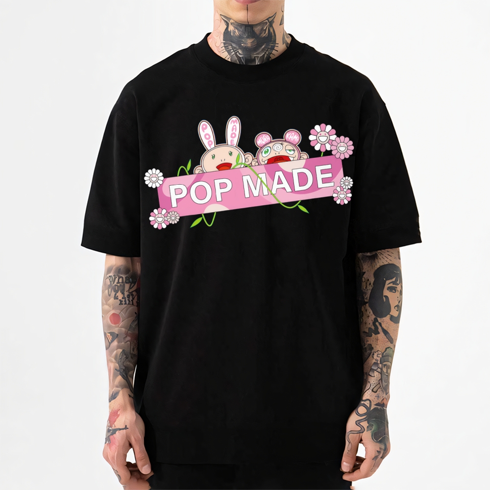 Pop-made Sunflower TM Japanese Style Classic Tee