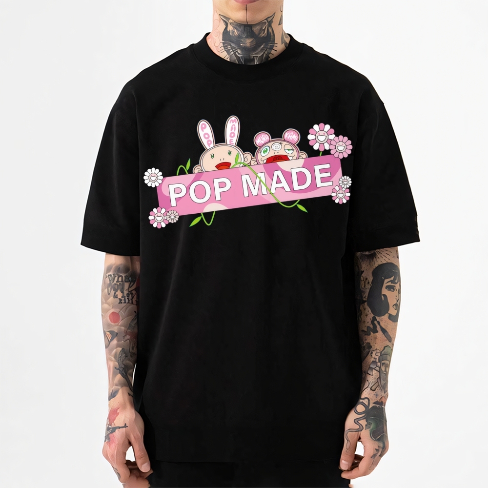 Pop-made Sunflower TM Japanese Style Classic Tee