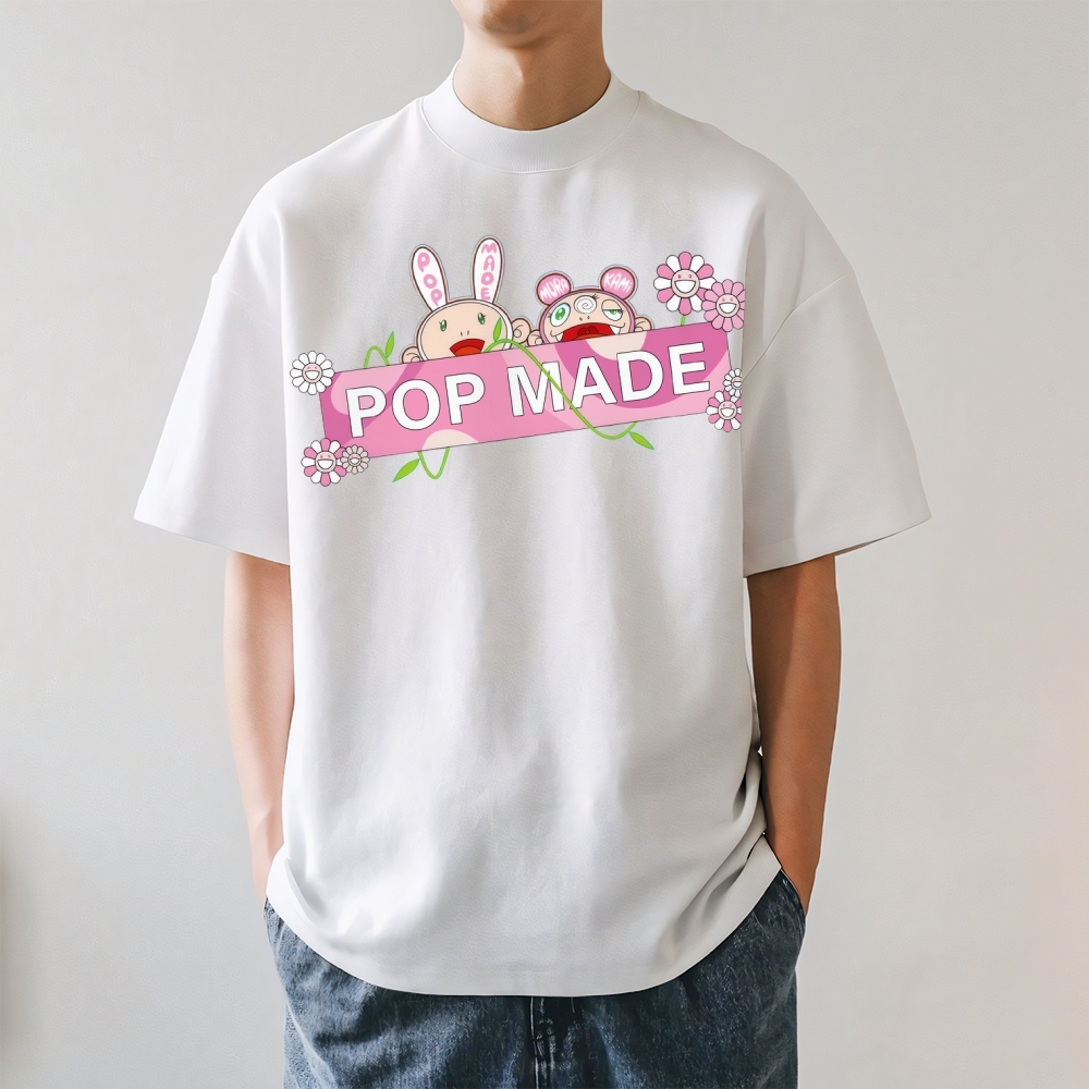 Pop-made Sunflower TM Japanese Style Classic Tee