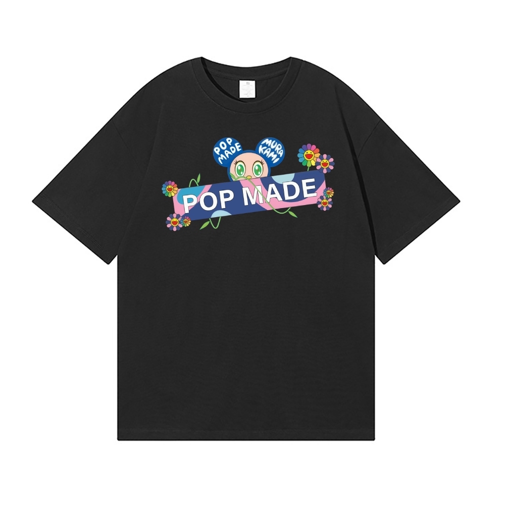 Pop-made Sunflower TM Japanese Style Classic Tee