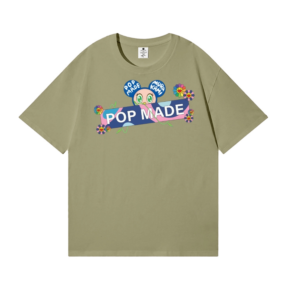 Pop-made Sunflower TM Japanese Style Classic Tee