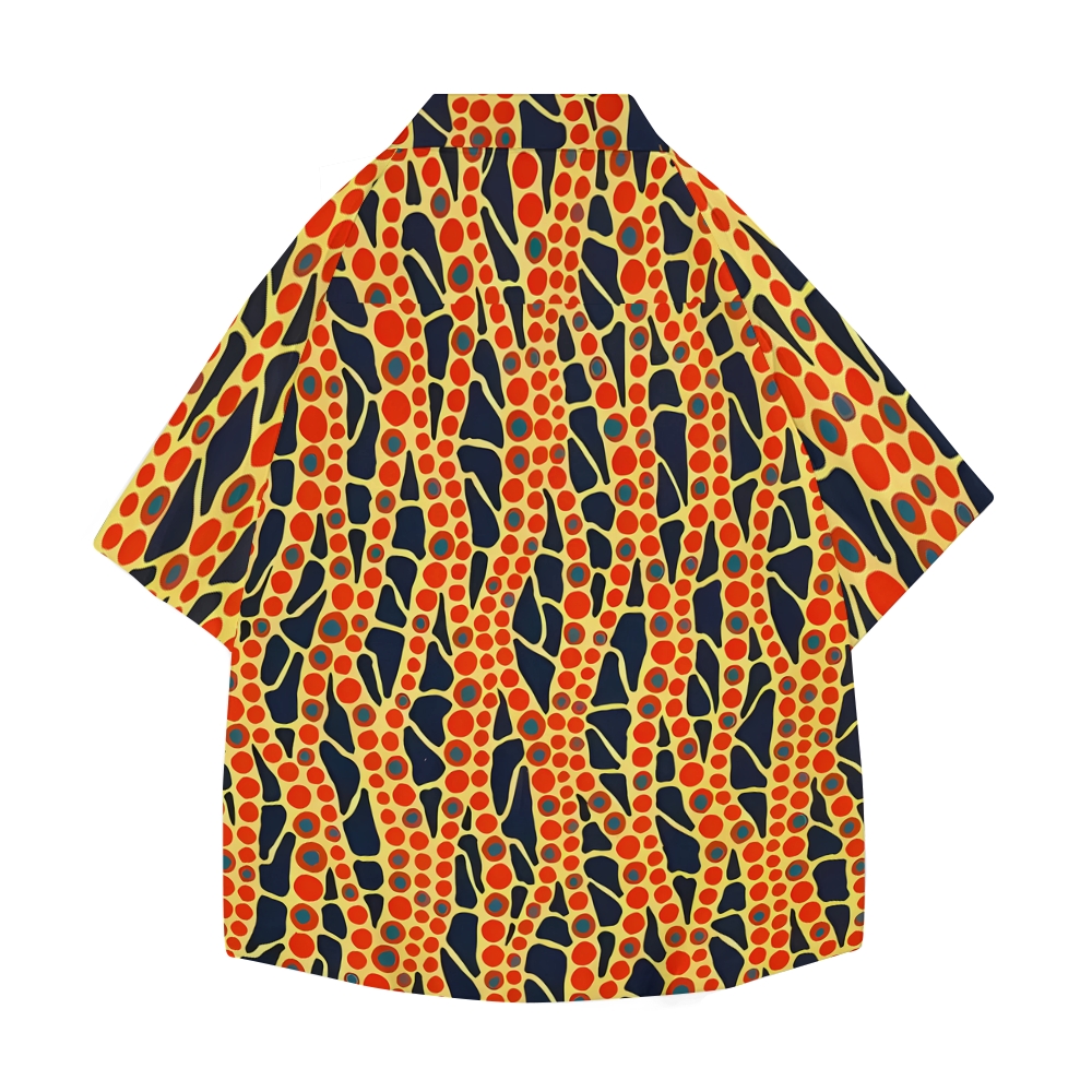 Yayoi Kusama Dot Japanese Style Camp Shirt