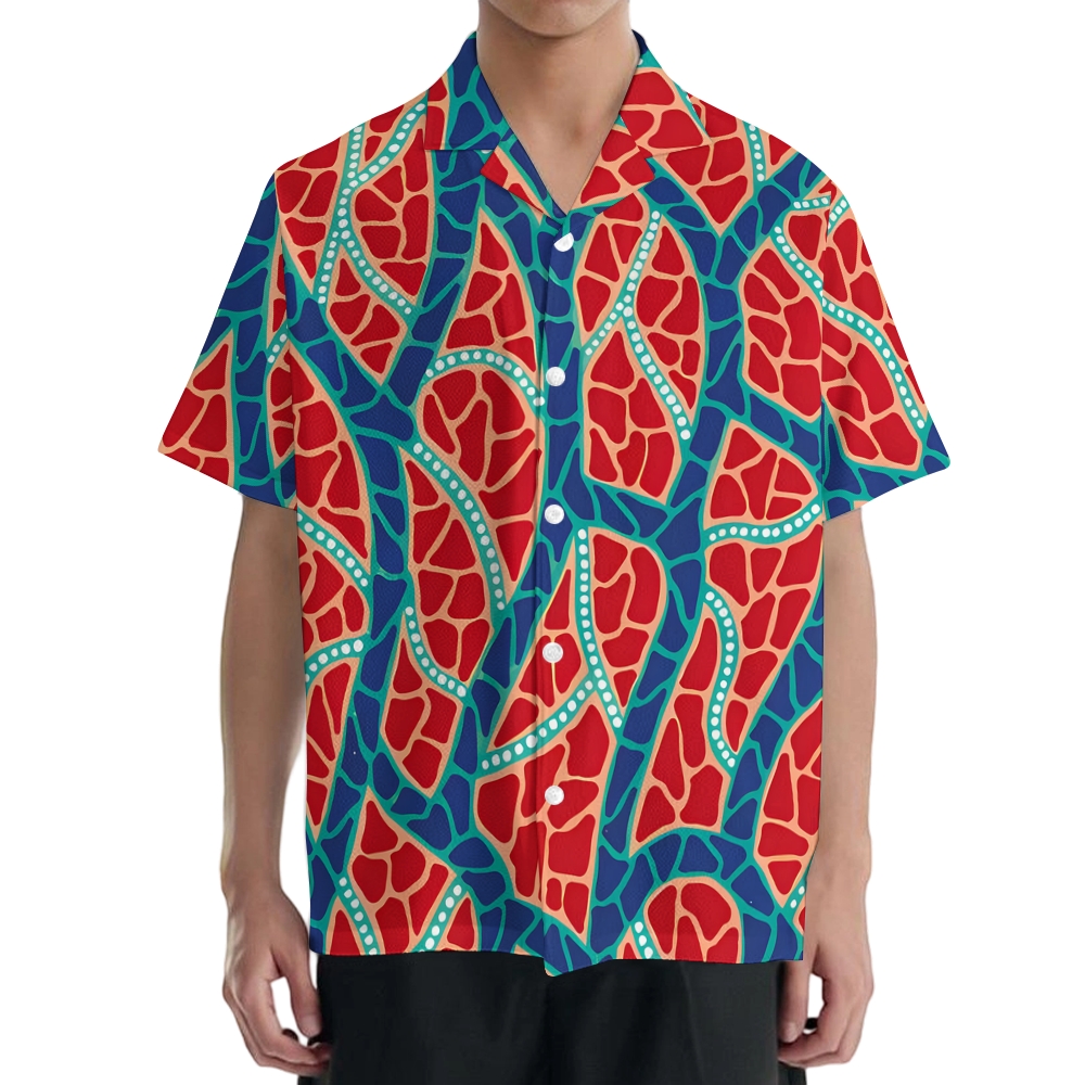 Yayoi Kusama Dot Japanese Style Camp Shirt