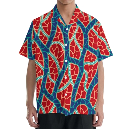 Yayoi Kusama Dot Japanese Style Camp Shirt
