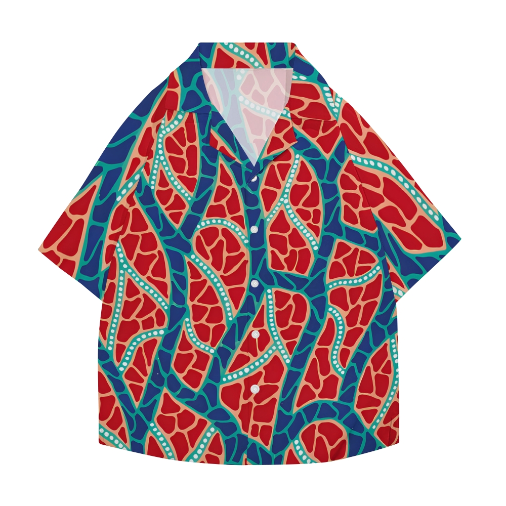Yayoi Kusama Dot Japanese Style Camp Shirt