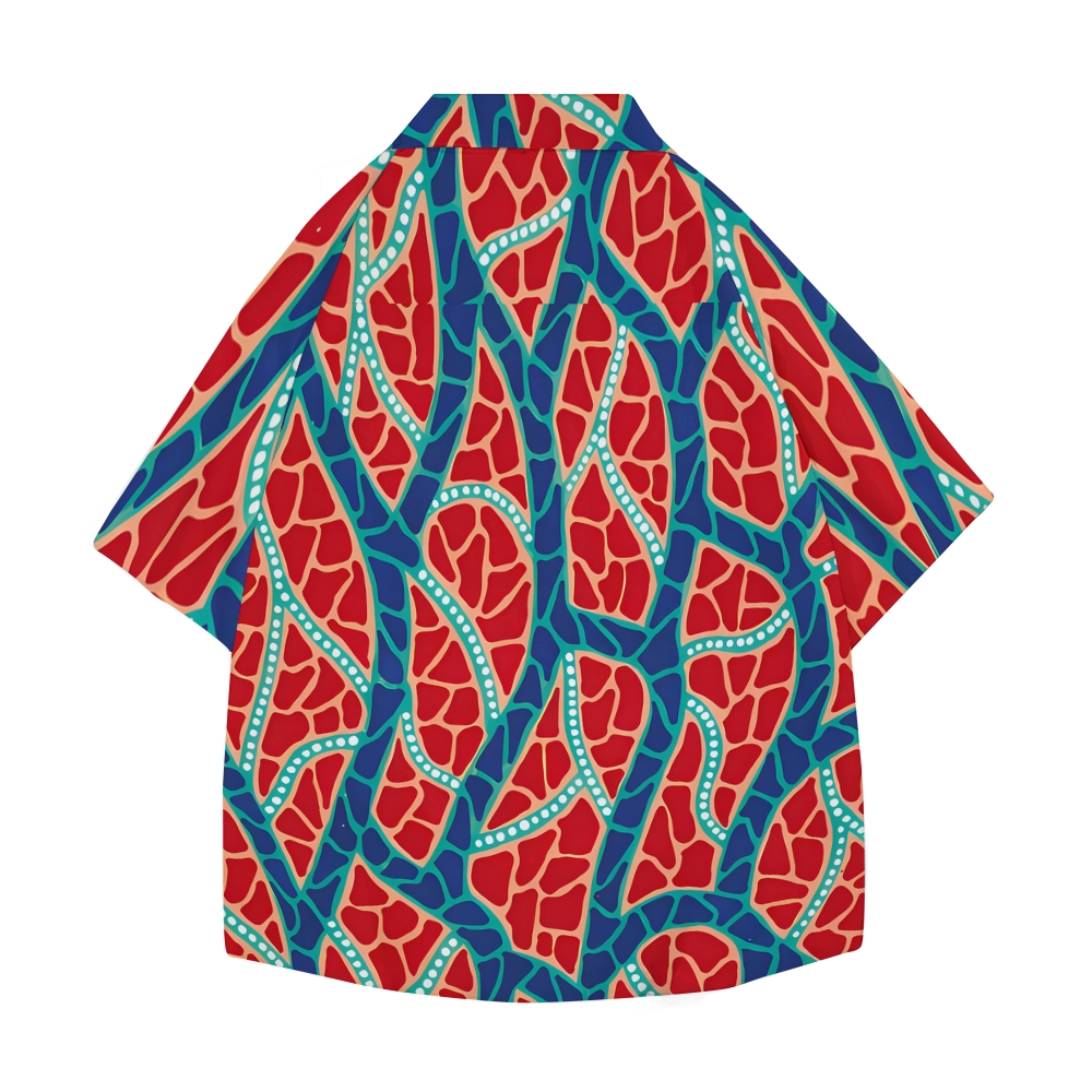 Yayoi Kusama Dot Japanese Style Camp Shirt