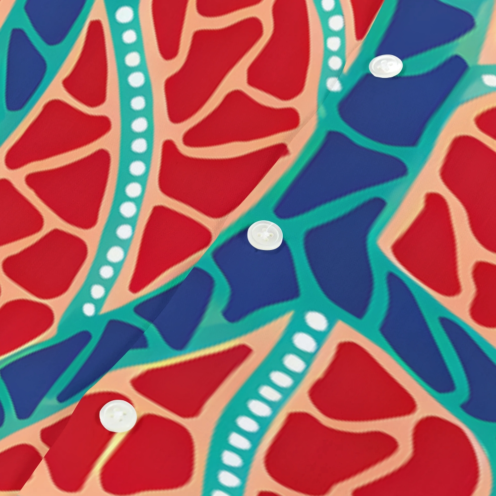 Yayoi Kusama Dot Japanese Style Camp Shirt