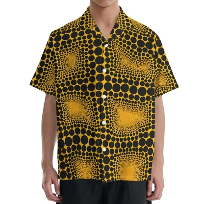 Yayoi Kusama Dot Japanese Style Camp Shirt