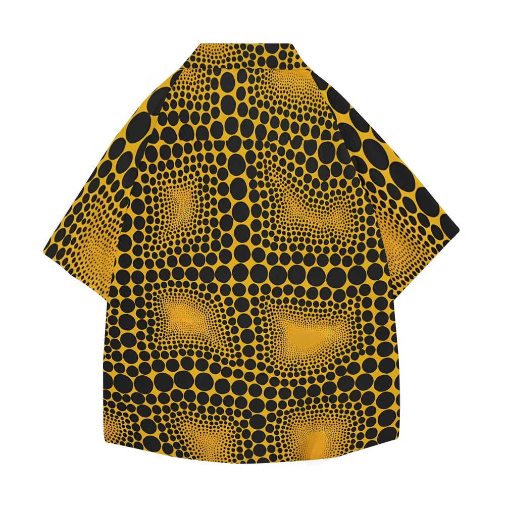 Yayoi Kusama Dot Japanese Style Camp Shirt