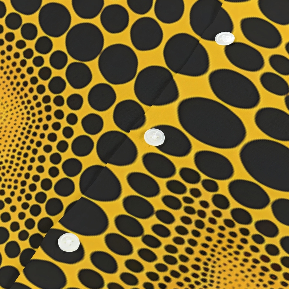 Yayoi Kusama Dot Japanese Style Camp Shirt