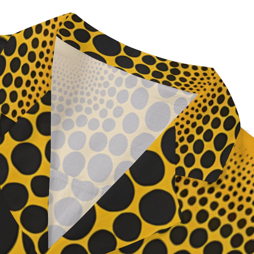 Yayoi Kusama Dot Japanese Style Camp Shirt