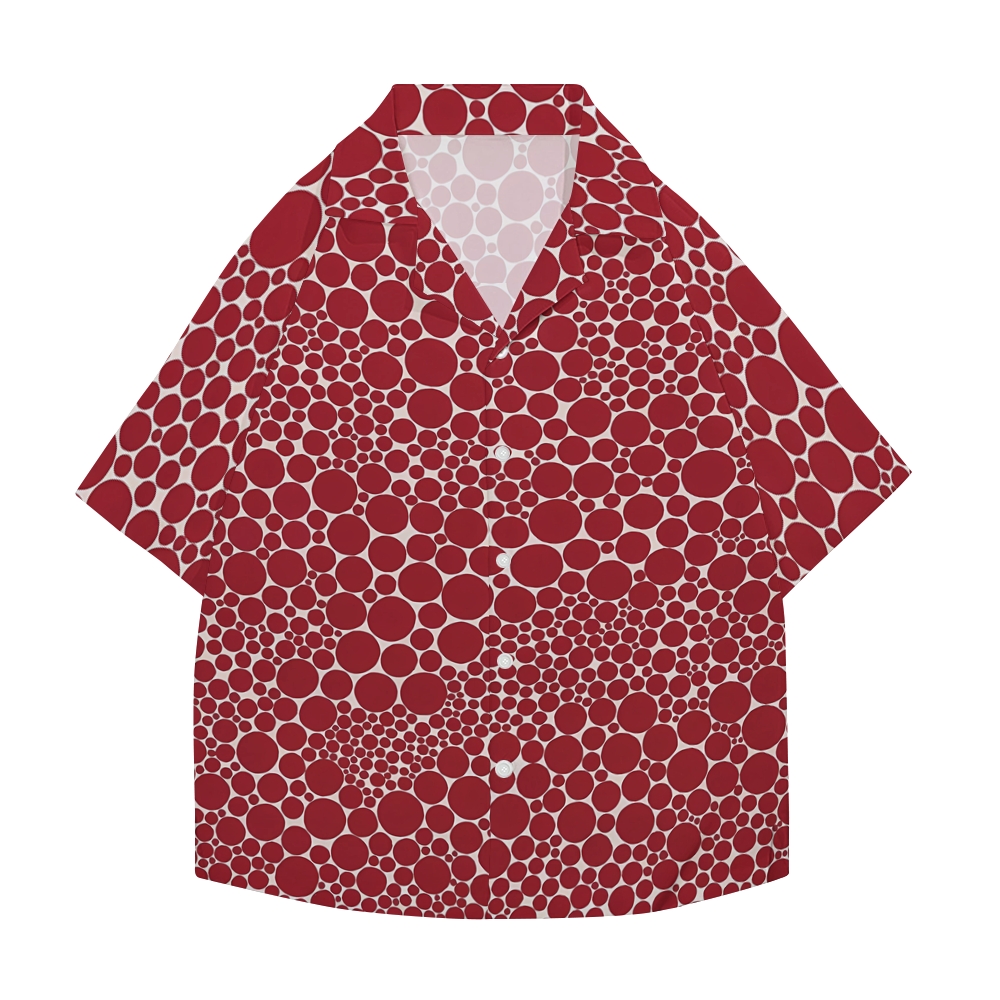 Yayoi Kusama Dot Japanese Style Camp Shirt