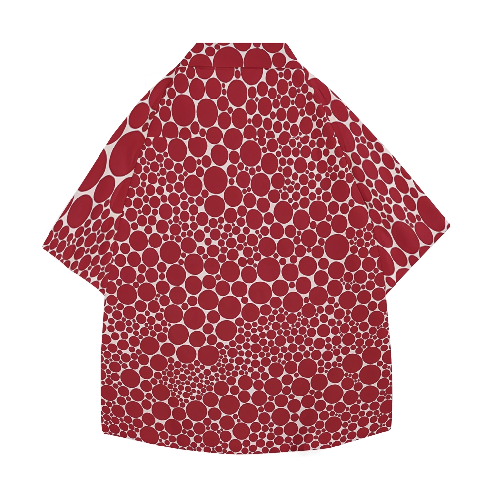 Yayoi Kusama Dot Japanese Style Camp Shirt