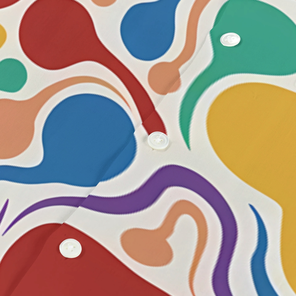 Yayoi Kusama Dot Japanese Style Camp Shirt