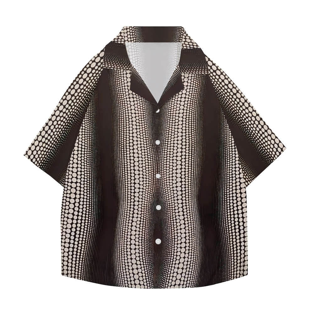 Yayoi Kusama Dot Japanese Style Camp Shirt