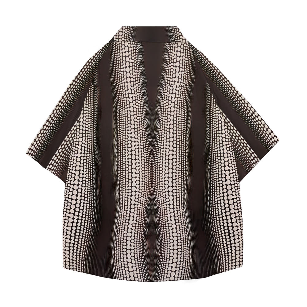 Yayoi Kusama Dot Japanese Style Camp Shirt