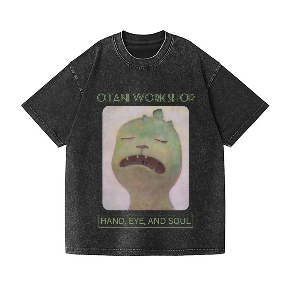 Otani Workshop Vintage Wash Japanese Design T-Shirt