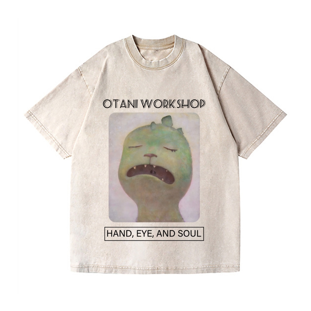 Otani Workshop Vintage Wash Japanese Design T-Shirt