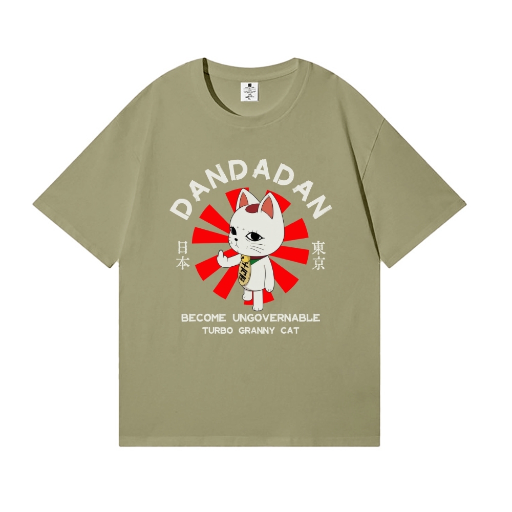 Dandadan Turbo Granny Cat Japanese Style Classic Tee
