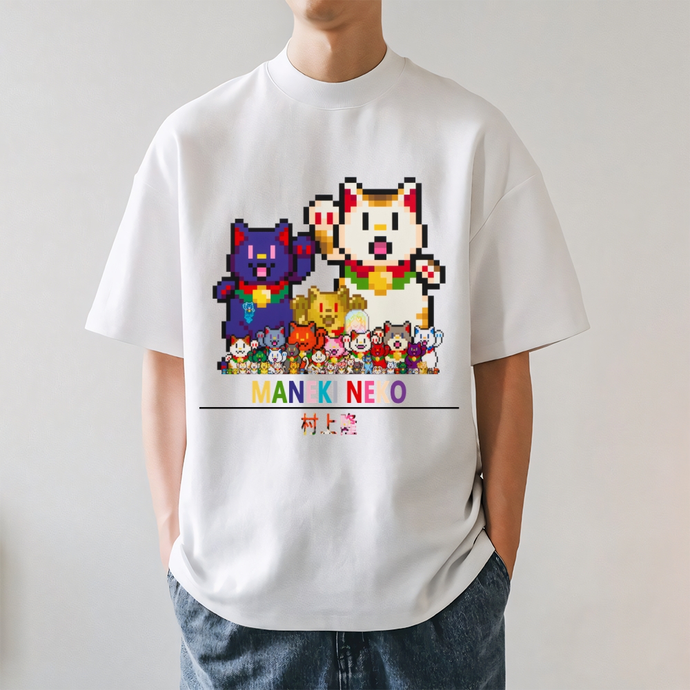 Lucky Cat Japanese Style Classic Tee