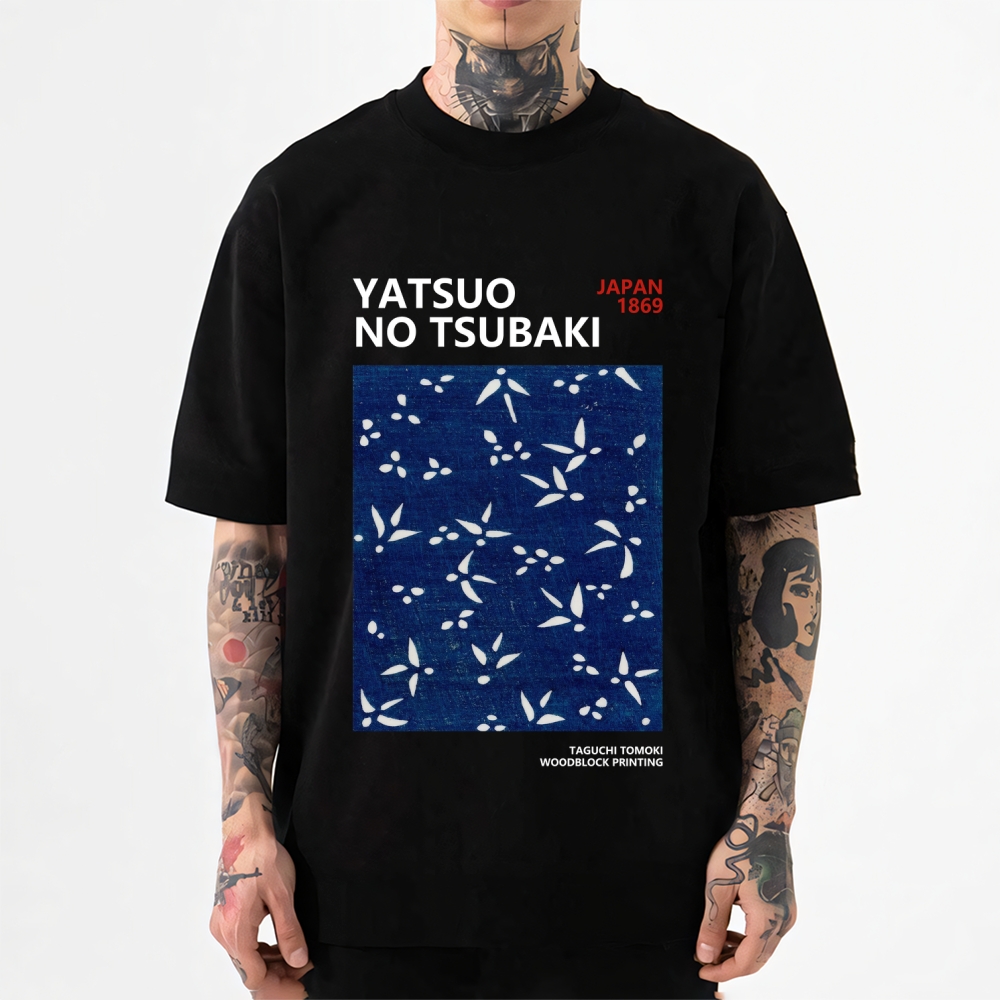 Yatsuo No Tsubaki Japanese Style Classic Tee