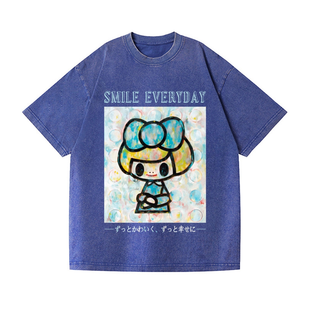 Tomoko Nagao Vintage Wash Japanese Design T-Shirt