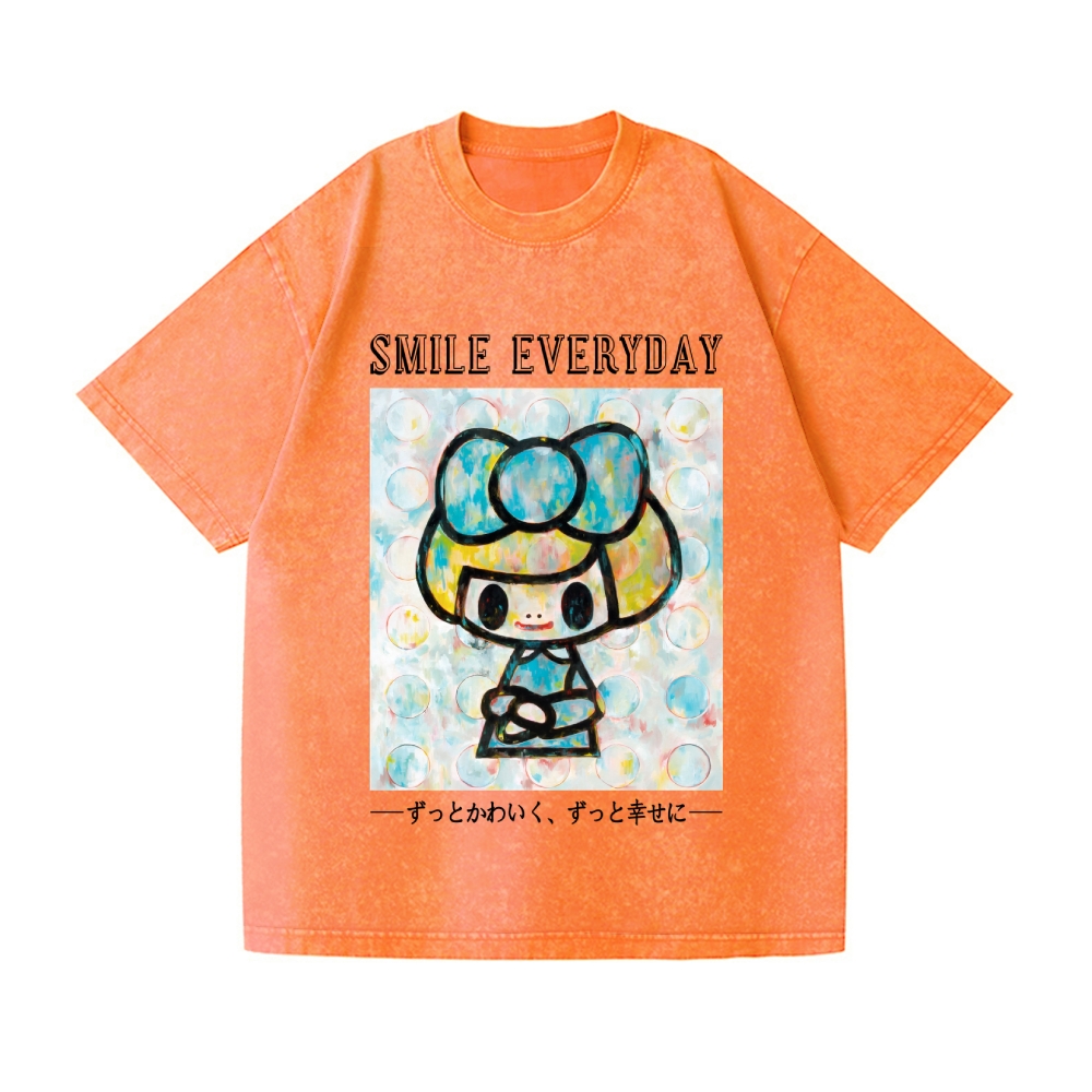 Tomoko Nagao Vintage Wash Japanese Design T-Shirt