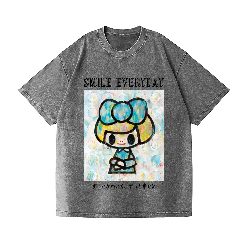Tomoko Nagao Vintage Wash Japanese Design T-Shirt