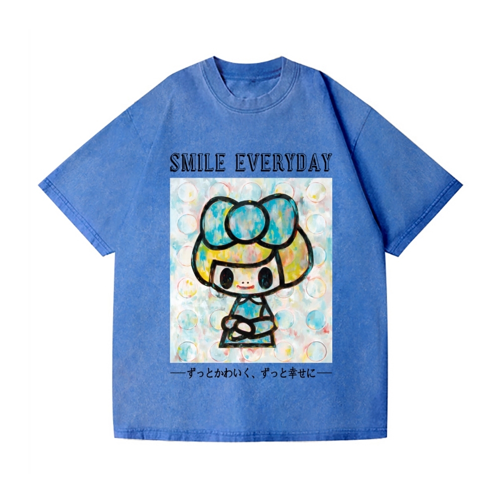 Tomoko Nagao Vintage Wash Japanese Design T-Shirt
