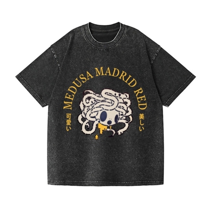 Tomoko Nagao Medusa Madrid Vintage Wash Japanese Design T-Shirt