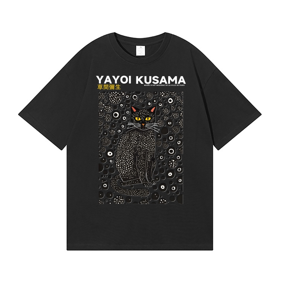 Yayoi Kusama Cat Japanese Style Classic Tee